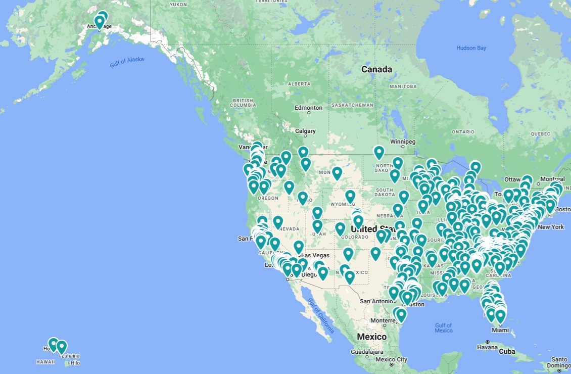 SCW Active and Completed Installation Projects