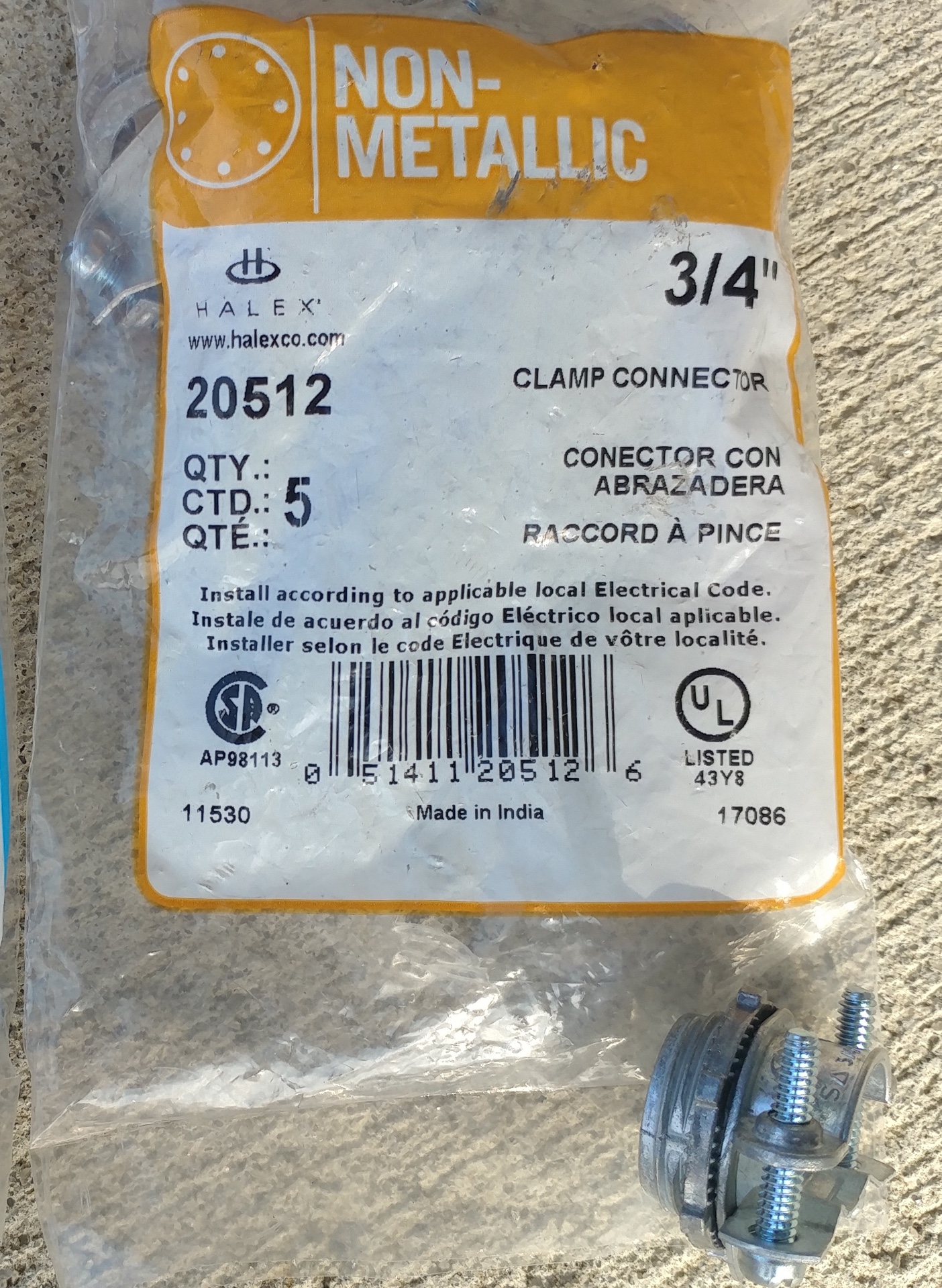 Liquidtight Plastic Tubing connect to a Bullet Camera